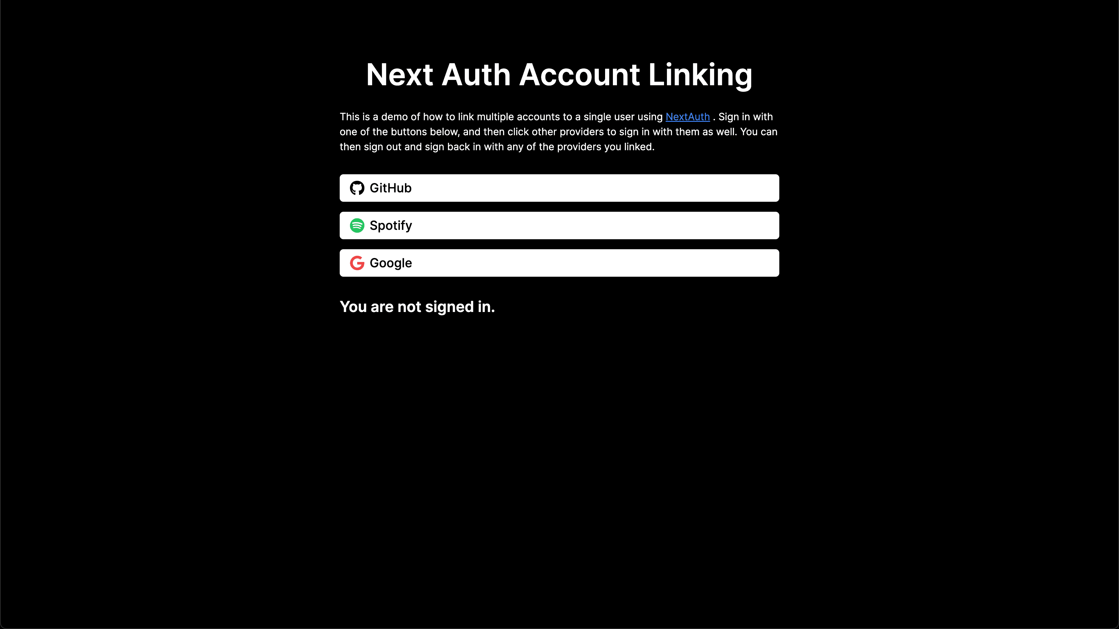 Picture of Auth.js Account Linking project